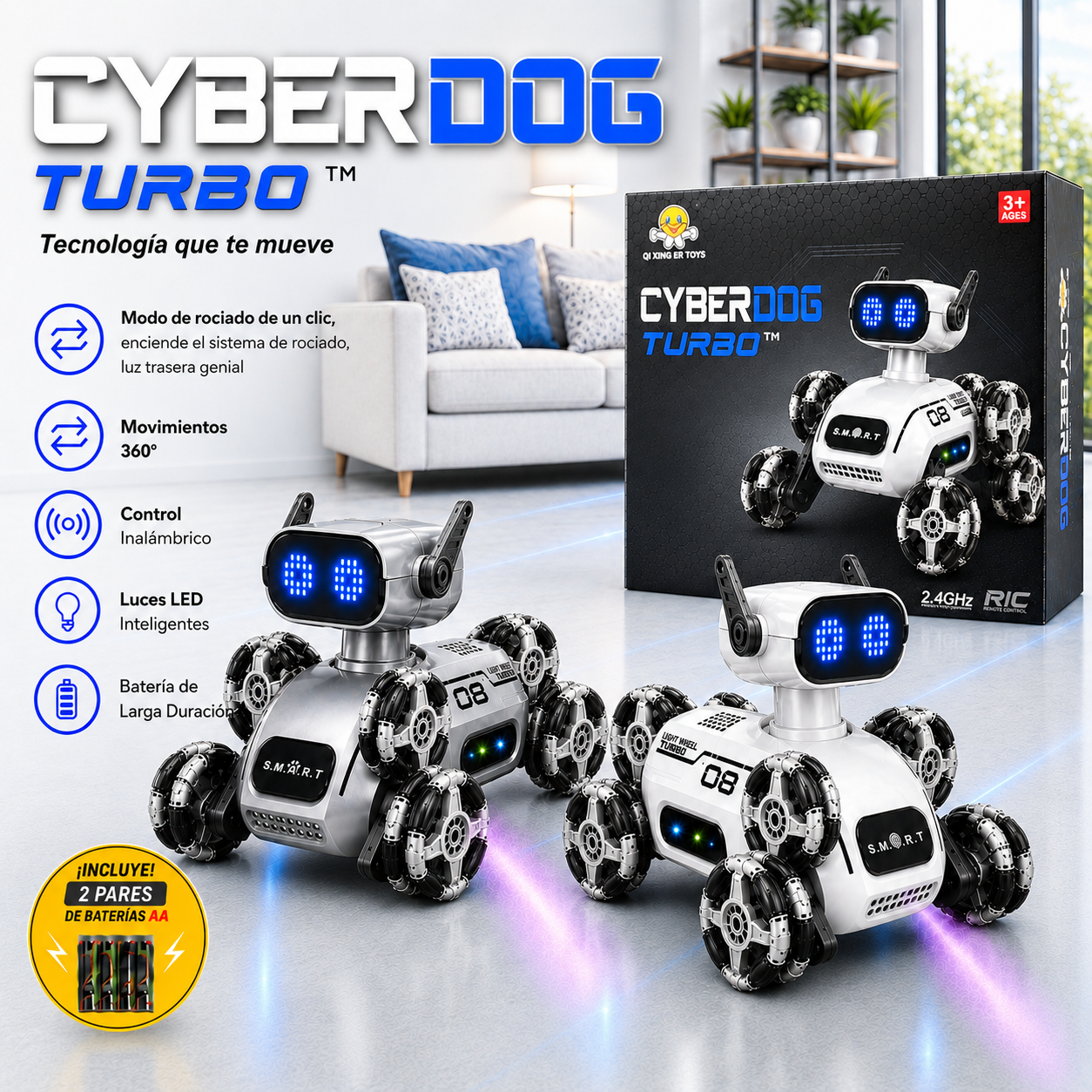 CYBERDOG TURBO™  | Más Divertido, Más Increíble