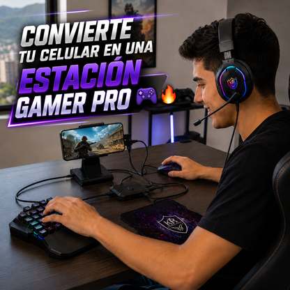 KIT PRO GAMER 5 EN 1 ANDROID | Sube Tu Nivel De Juego