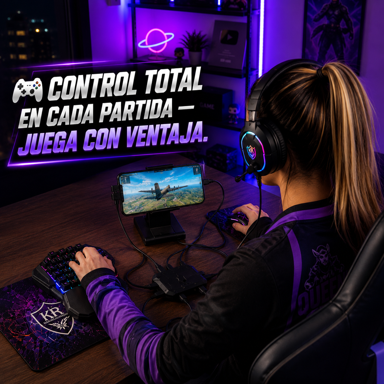 KIT PRO GAMER 5 EN 1 ANDROID | Sube Tu Nivel De Juego