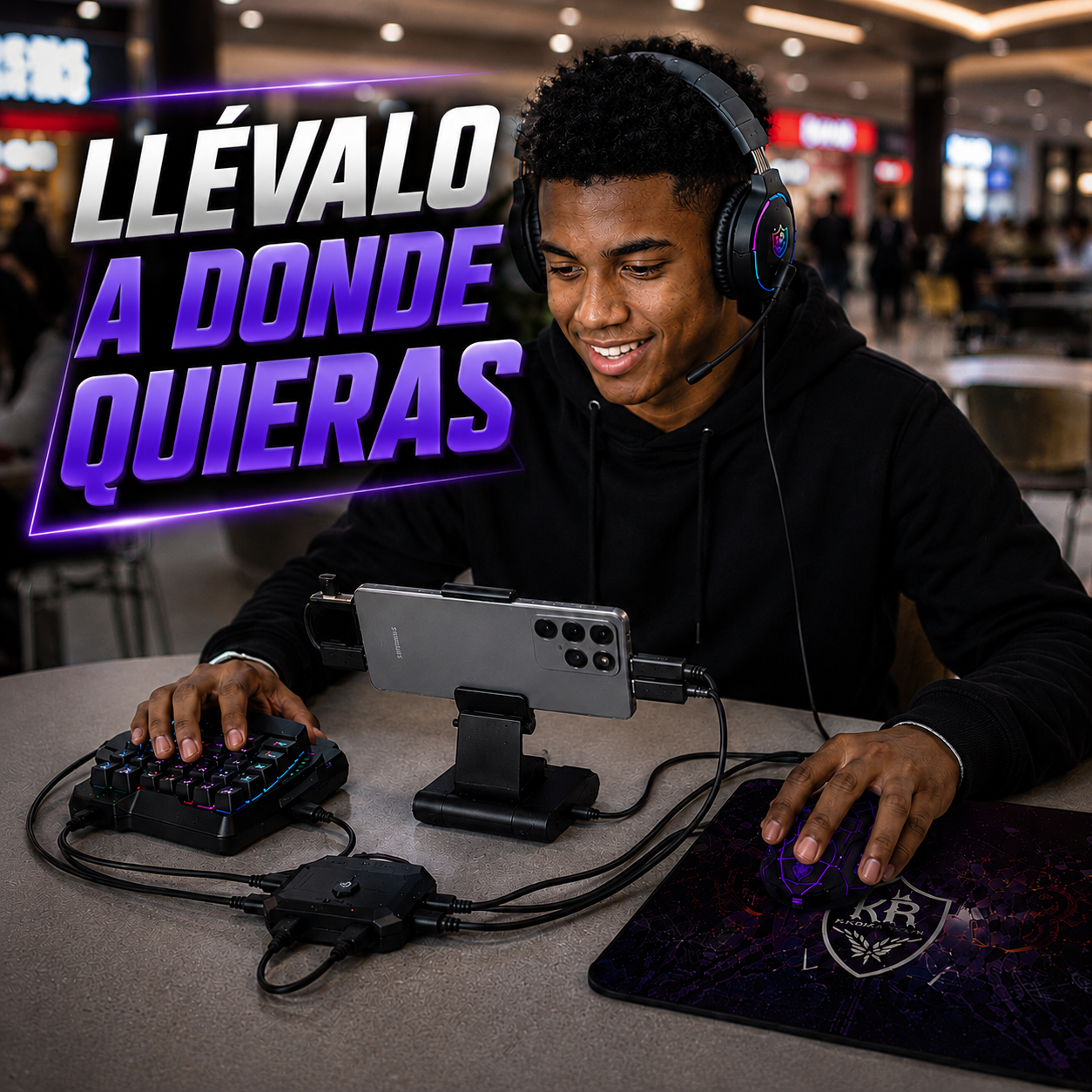 KIT PRO GAMER 5 EN 1 ANDROID | Sube Tu Nivel De Juego