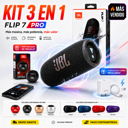 KIT 3 EN 1 FLIP7 | Special Edition